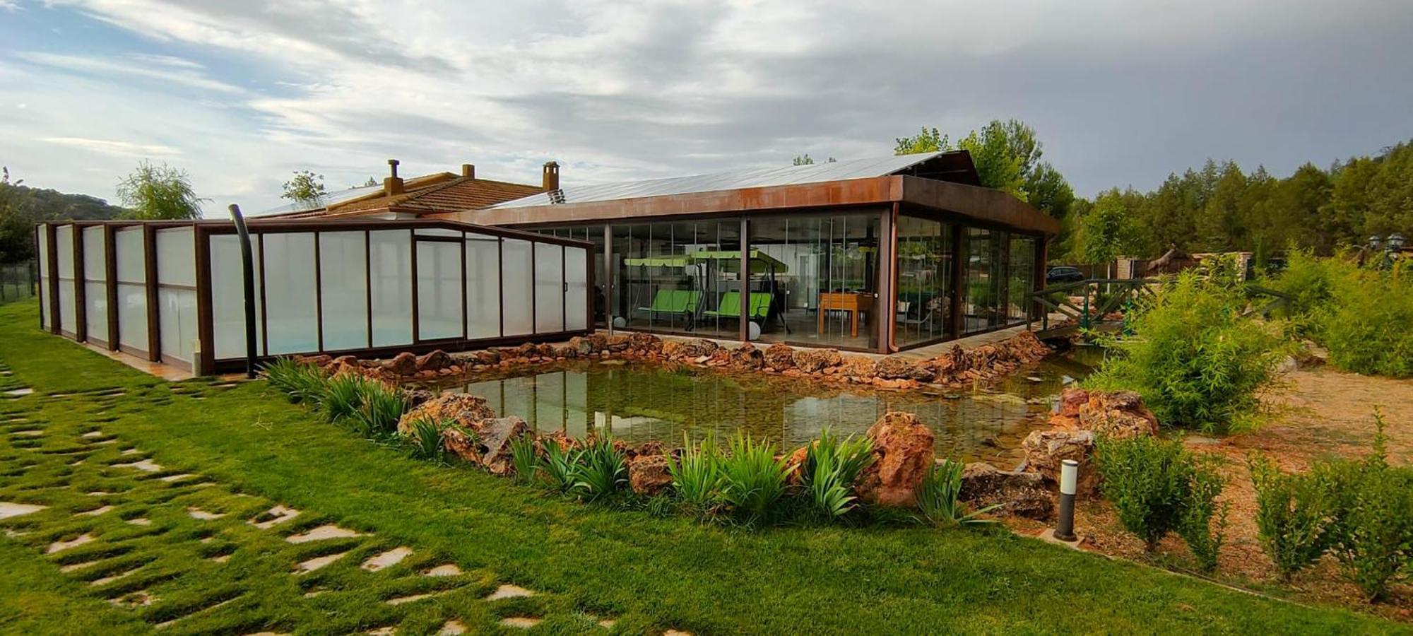 Casas Rurales Laguna La Tinaja オッサ・デ・モンティエル エクステリア 写真